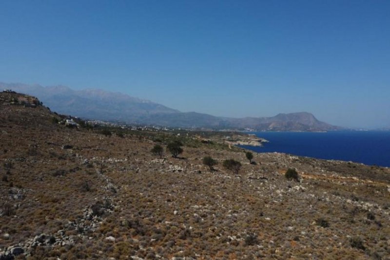 Kokkino Chorio Kreta, Kokkino Chorio: Grundstück in ruhige Lage mit majestätischer Aussicht zu verkaufen Grundstück kaufen